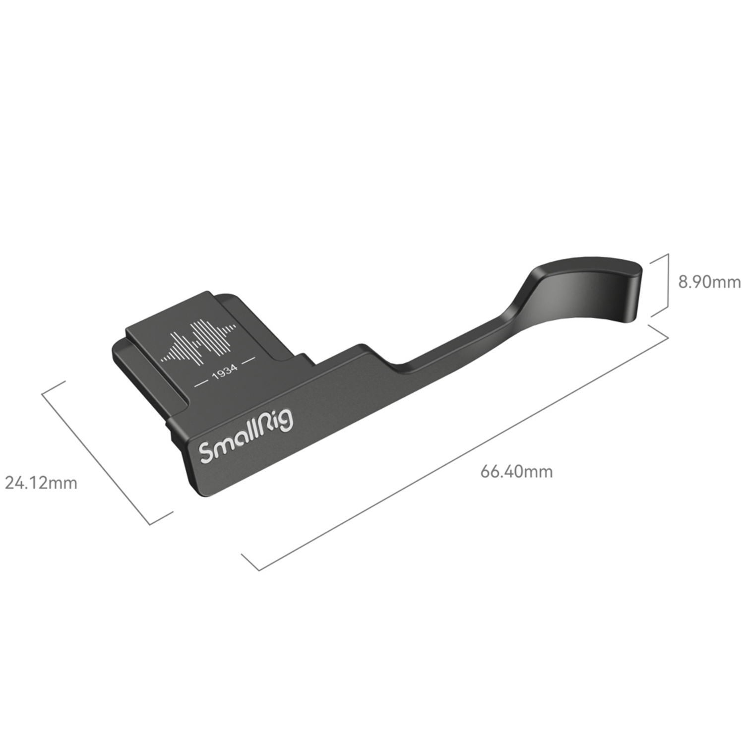 SmallRig 4559 Daumen-Griff für Fujifilm X100VI/X100V, schwarz