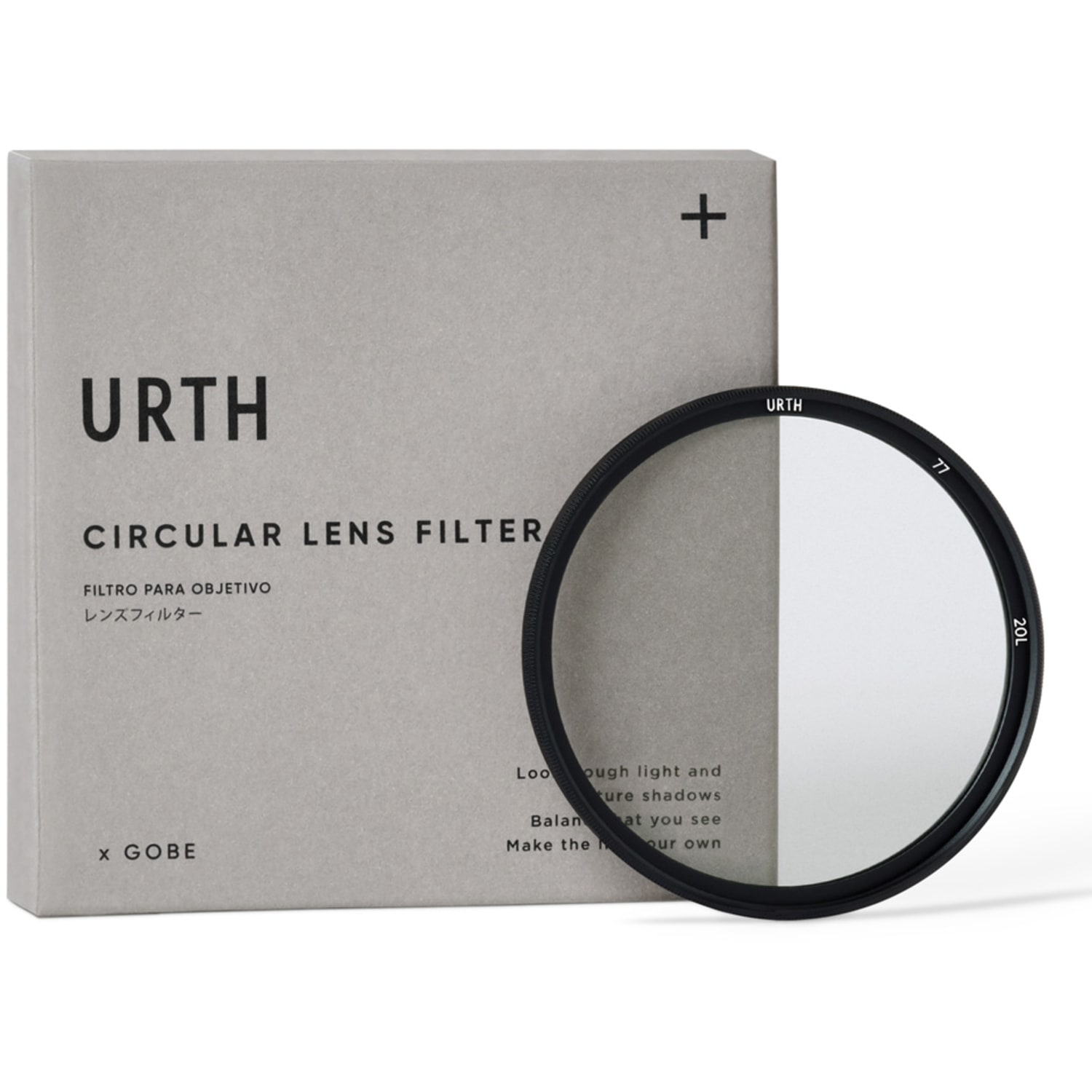 Urth 77mm Ethereal 1/8 Black Mist Objektivfilter (Plus+)