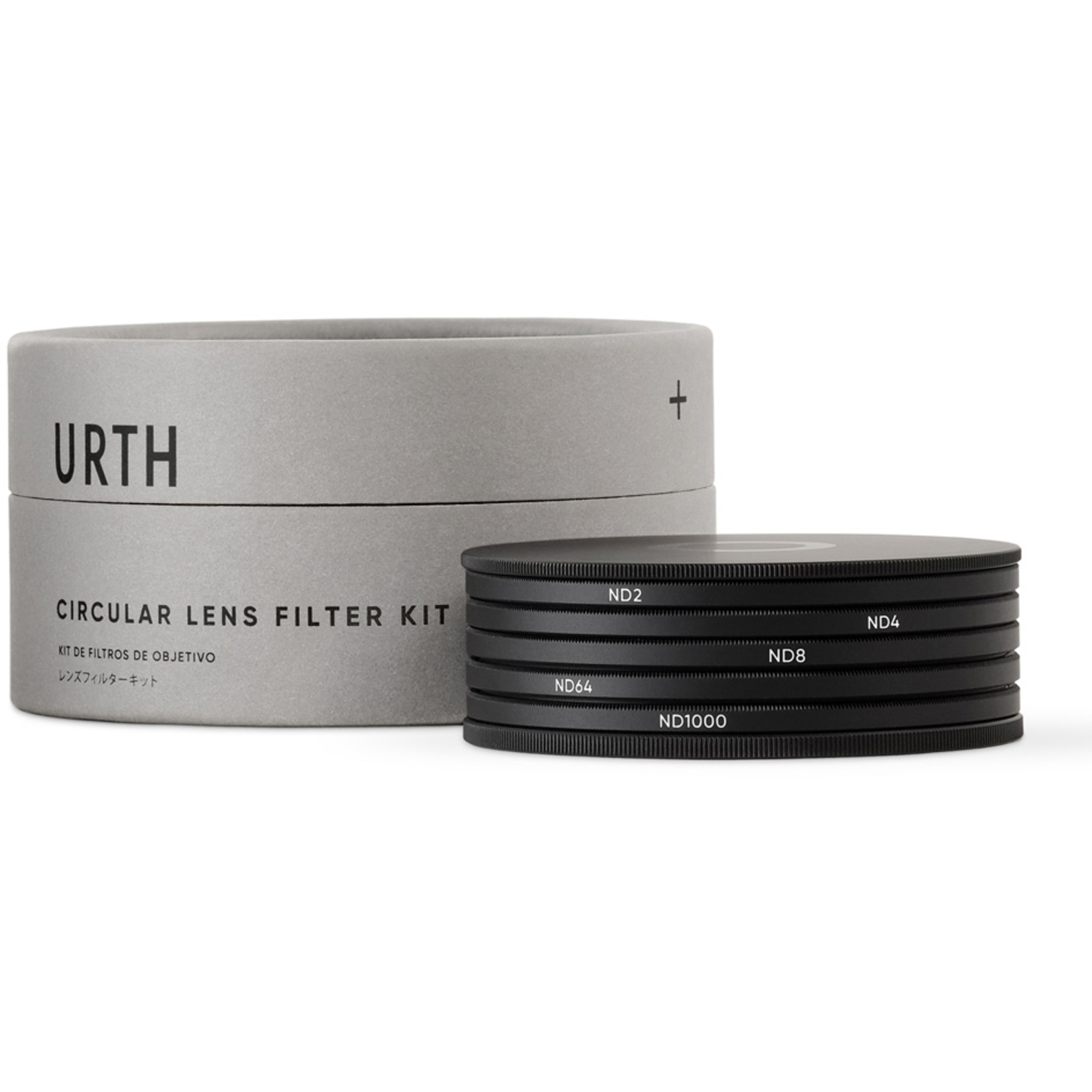 Urth 77mm ND2, ND4, ND8, ND64, ND1000 Objektivfilter Kit (Plus+)