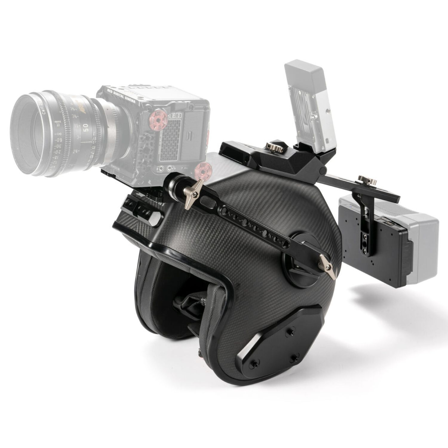 Tilta TA-HR-M-AB Hermit POV Stützsystem Medium Gold Mount