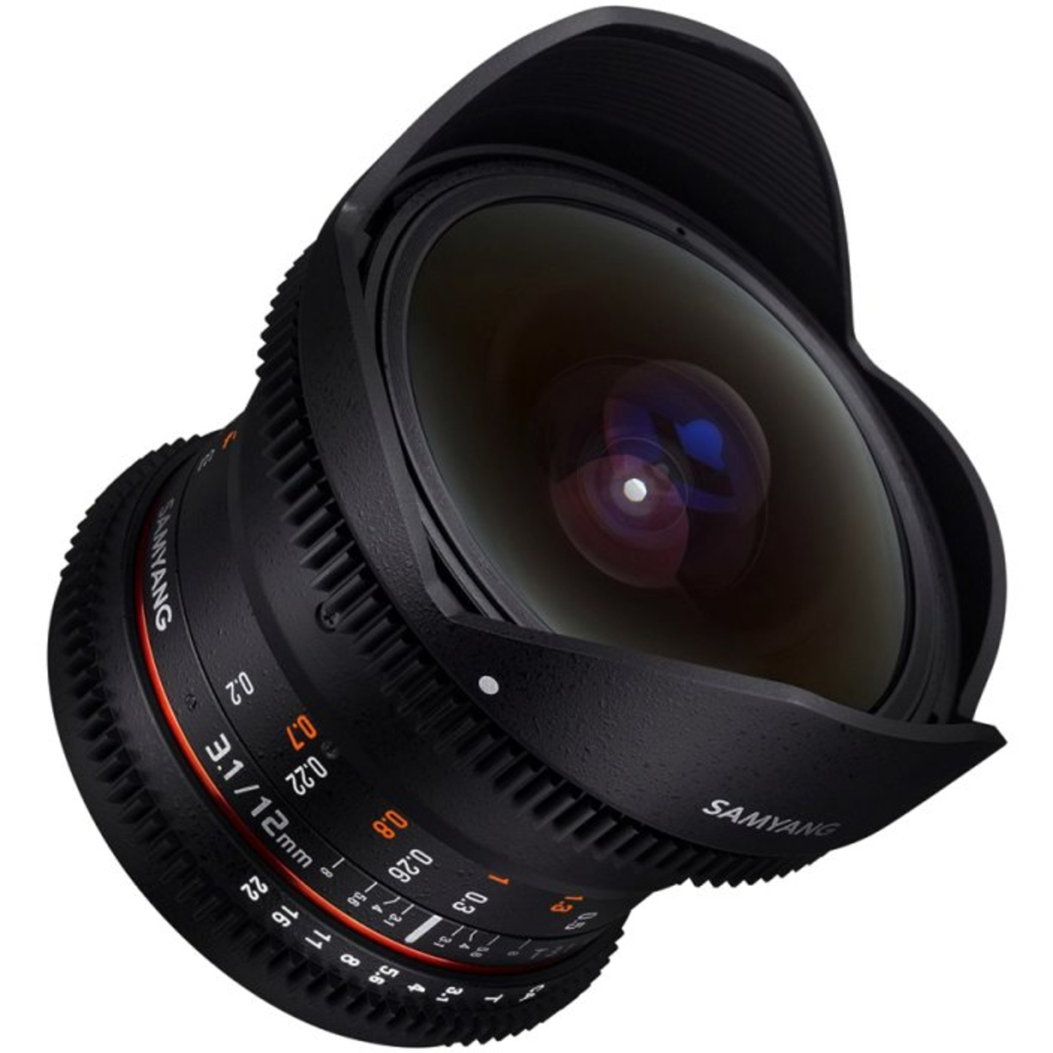 Samyang 12mm T3.1 VDSLR ED AS NCS Fisheye MFT-Mount