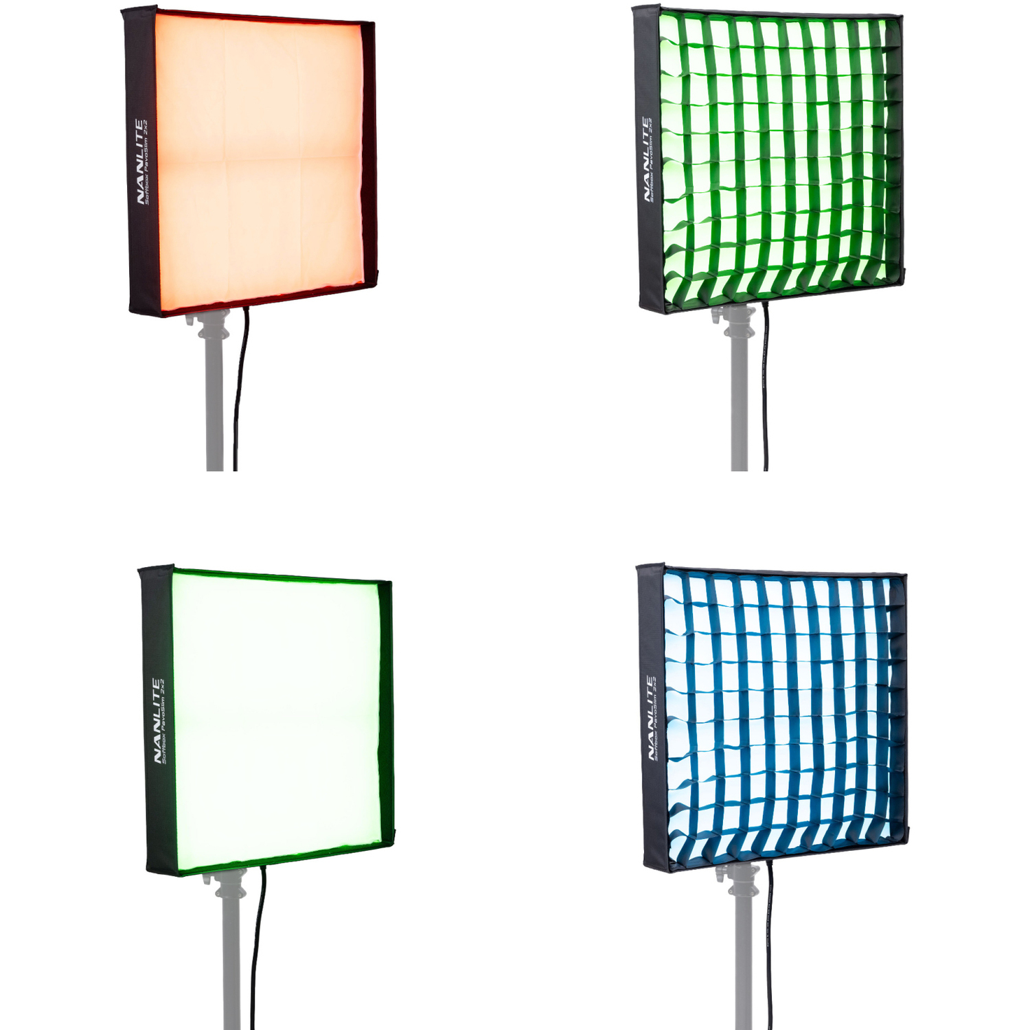 Nanlite Multifunktions-Flächenleuchte PavoSlim 240C Full-Color