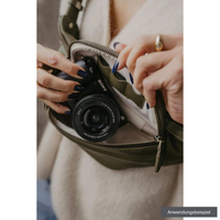 LOULEX Kompakttasche Mini Fanny Pack 2,7L oliv