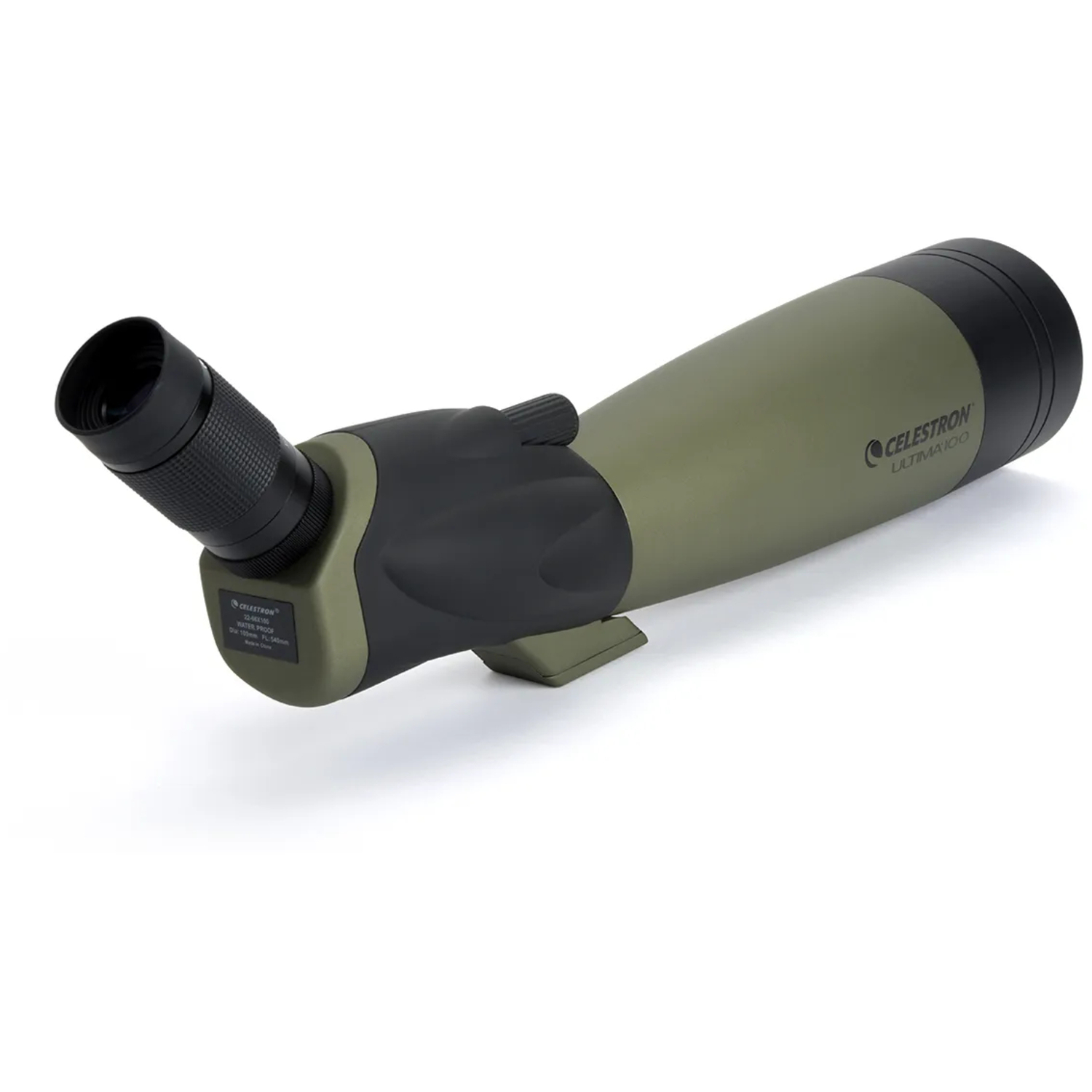 Celestron Ultima 100mm 45 Grad mit Camouflage Rucksack