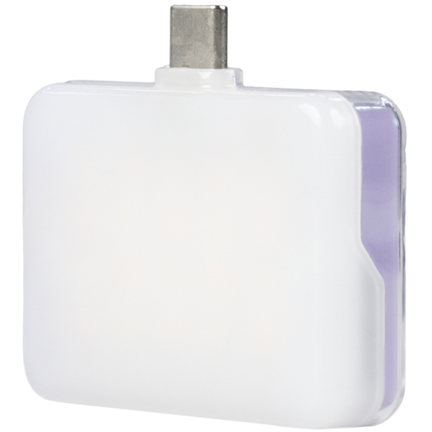 Nanlite Mini-Smartphone-Leuchte cookie-s rechteckig lavendel