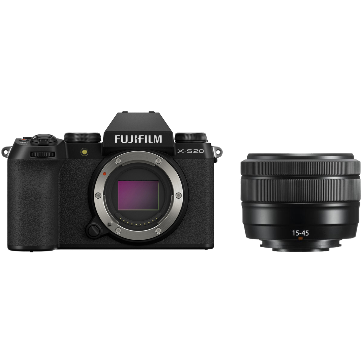 Fujifilm X-S20 EU CD mit FUJINON XC 15-45mm F3.5-5.6 OIS PZ