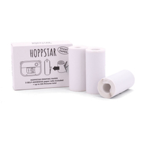 Hoppstar Selbstklebende Papierrollen 3er Nachfüllpack