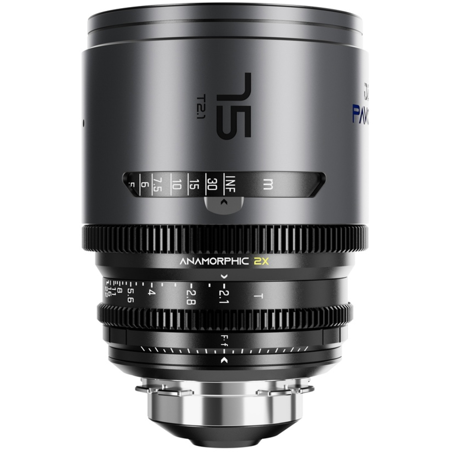 DZOFILM PAVO 2X ANAMORPHIC 75mm T2.1 Blue Coating Metric für PL/EF-Mount