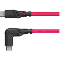 Mathorn USB C-C Kabel 90° 5m Magenta