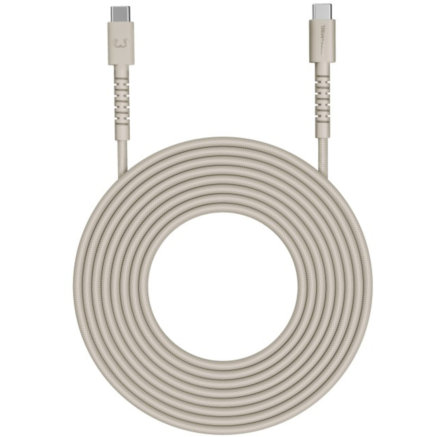 Fresh 'n Rebel Kabel FlexWave USB-C zu USB-C 100W Silky Sand 2m