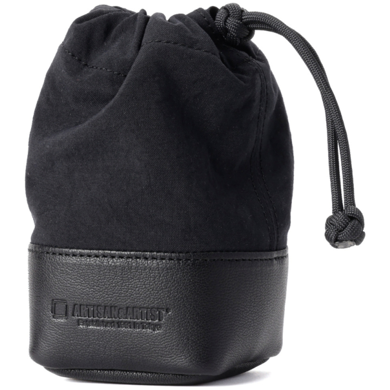 Artisan&Artist Objektivbeutel ACAM-LPL140 aus Echtleder Größe M schwarz