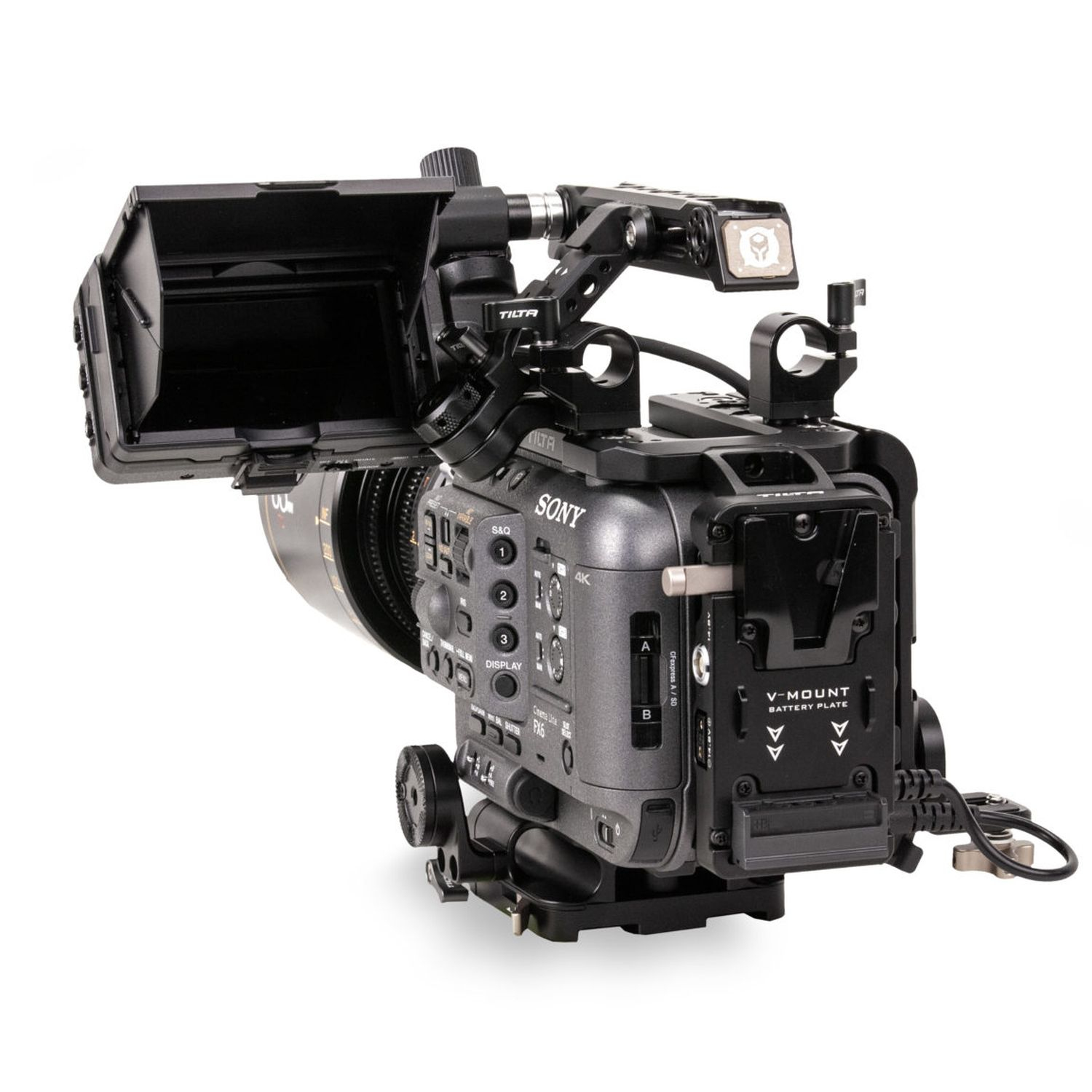 Tilta ES-T20-C-V Kamerakäfig für Sony FX6 Vertikal-Montagekit V-Mount