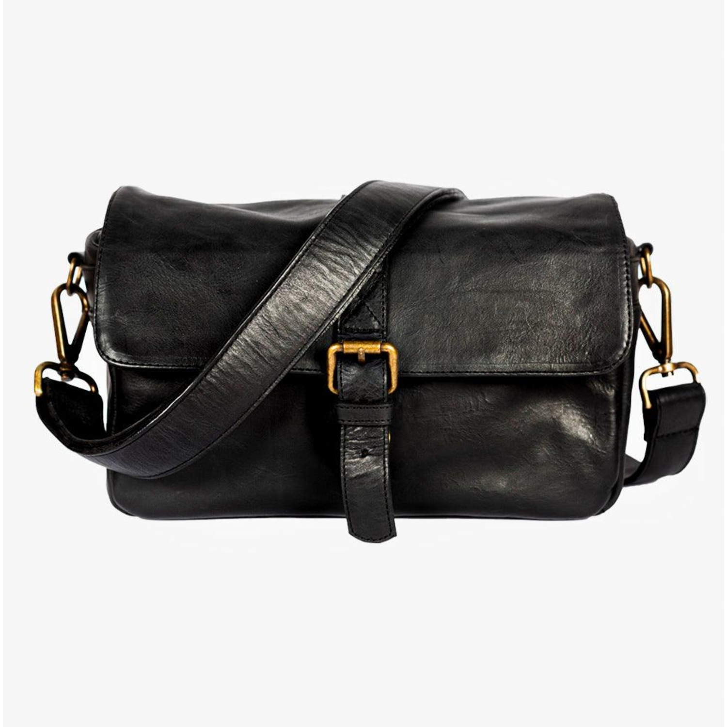 Bronkey Paris Leder Camera Bag Black