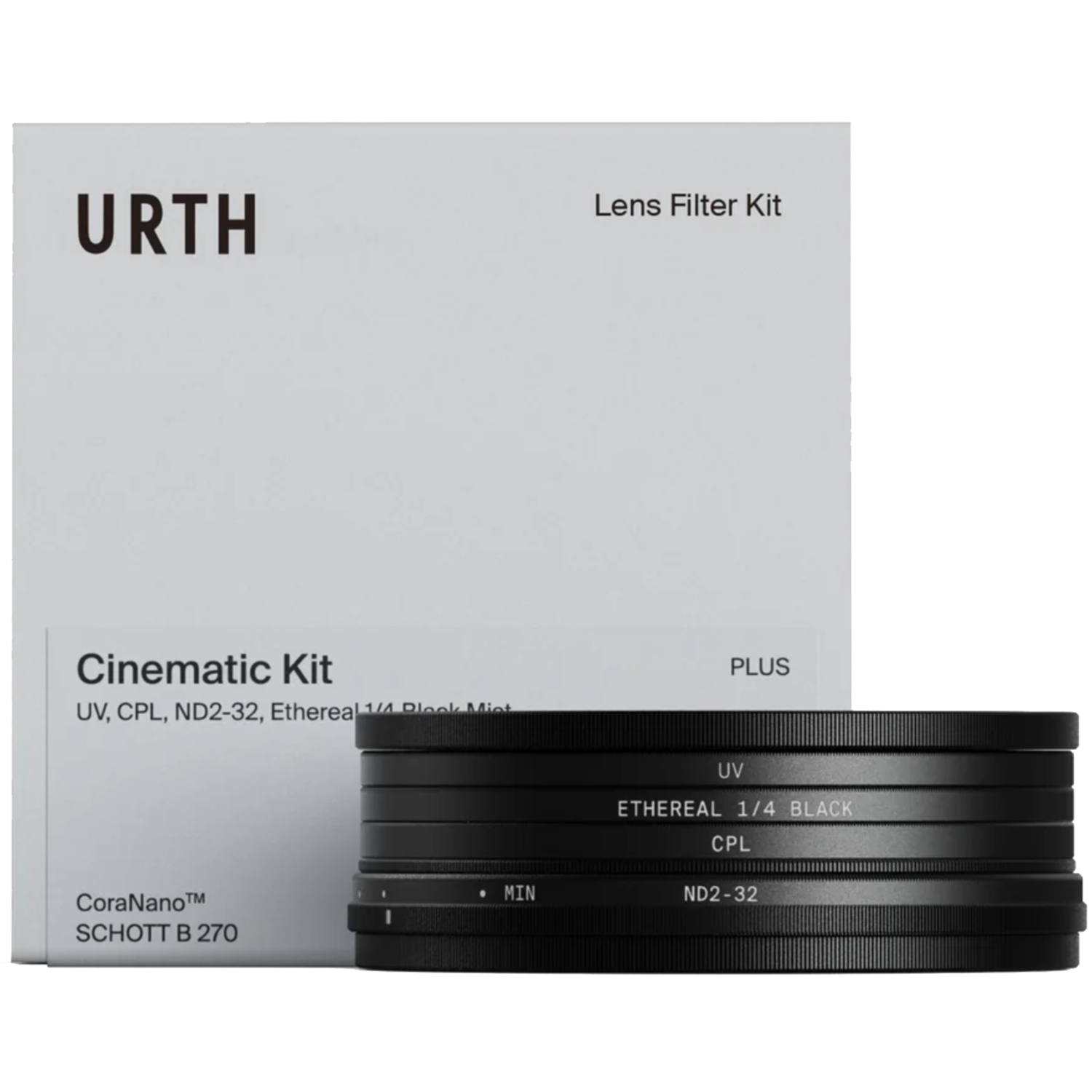 Urth Filter-Set Cinematic Filter Kit Plus 58mm