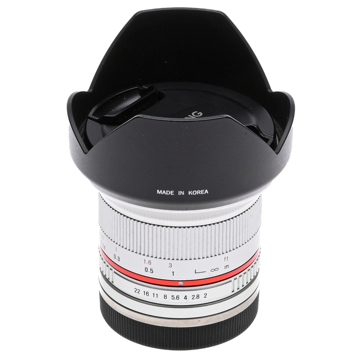 Samyang MF 12mm F2 NCS CS für Sony E-Mount silber gebraucht