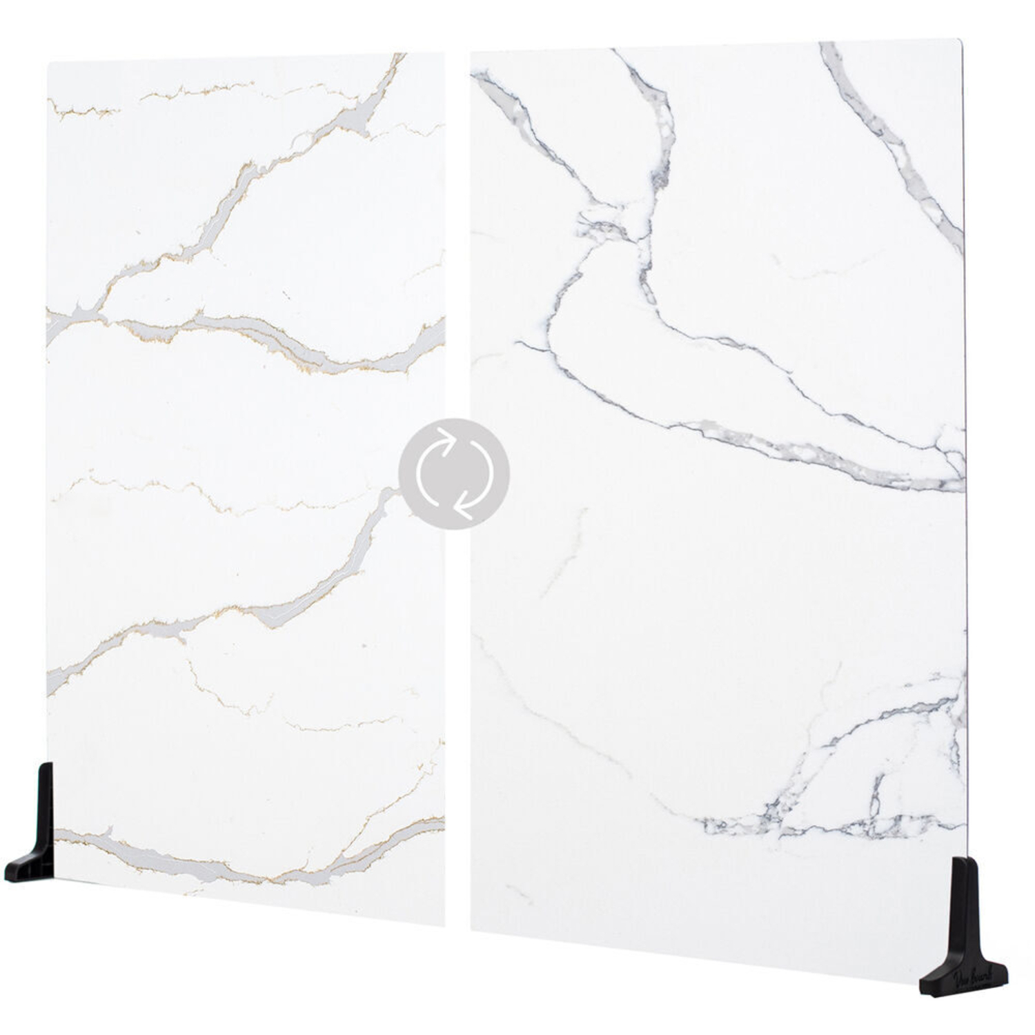 V-Flat World Duo Board Carrara Blue/Calacatta Gold