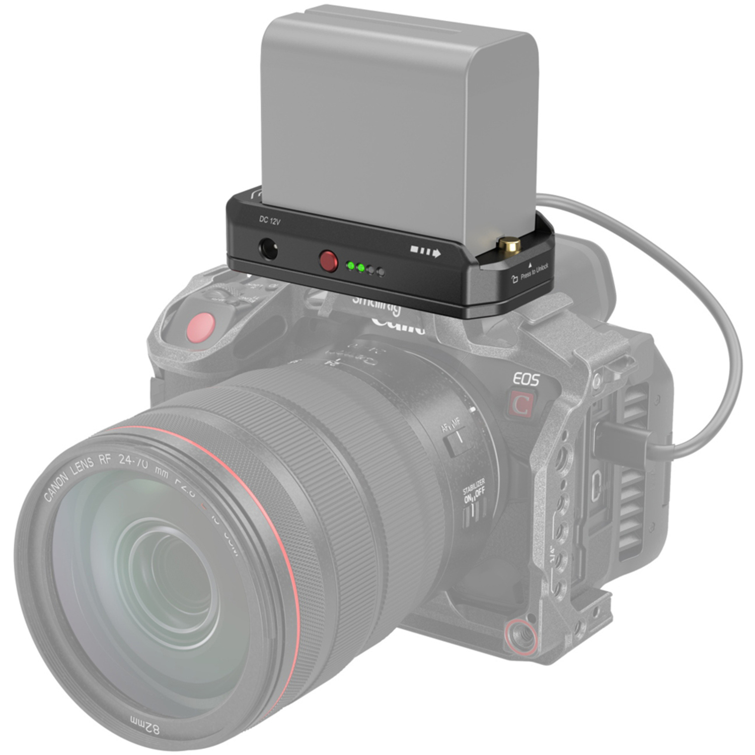 SmallRig Adapterplatte Advanced Edition 3168B für NP-F-Akkus