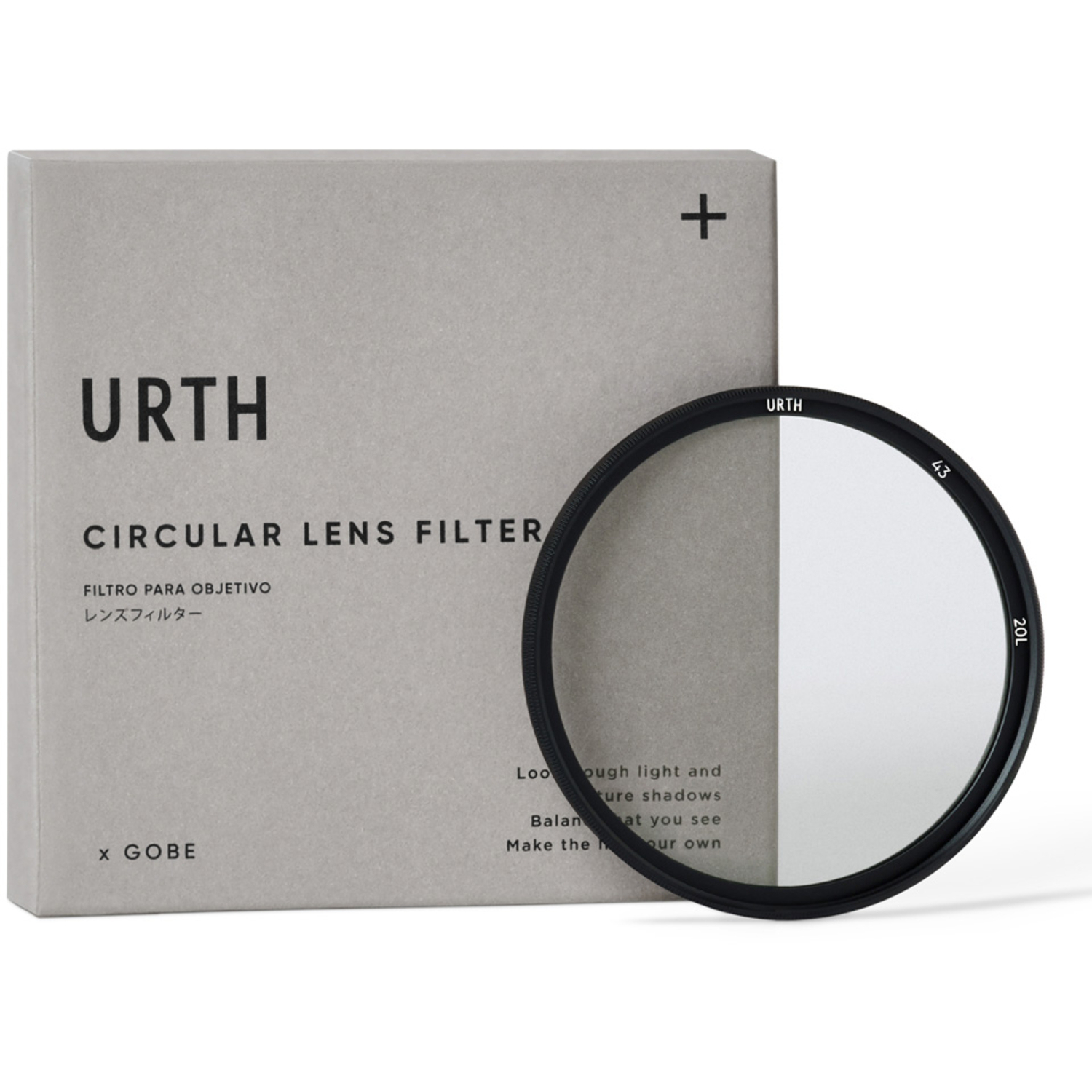 Urth 43mm Ethereal 1/8 Black Mist Objektivfilter (Plus+)