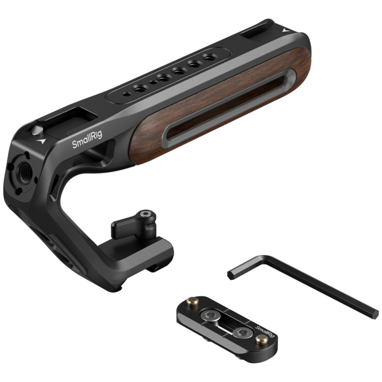 SmallRig Oberer Holz-Griff mit NATO-Klemme 5251