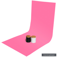 GlareOne PVC Hintergrund pink 60 x 130cm