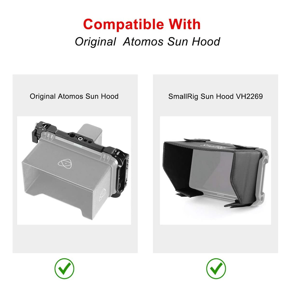 SmallRig 2305 AtomX 5'' Cage für Shinobi 