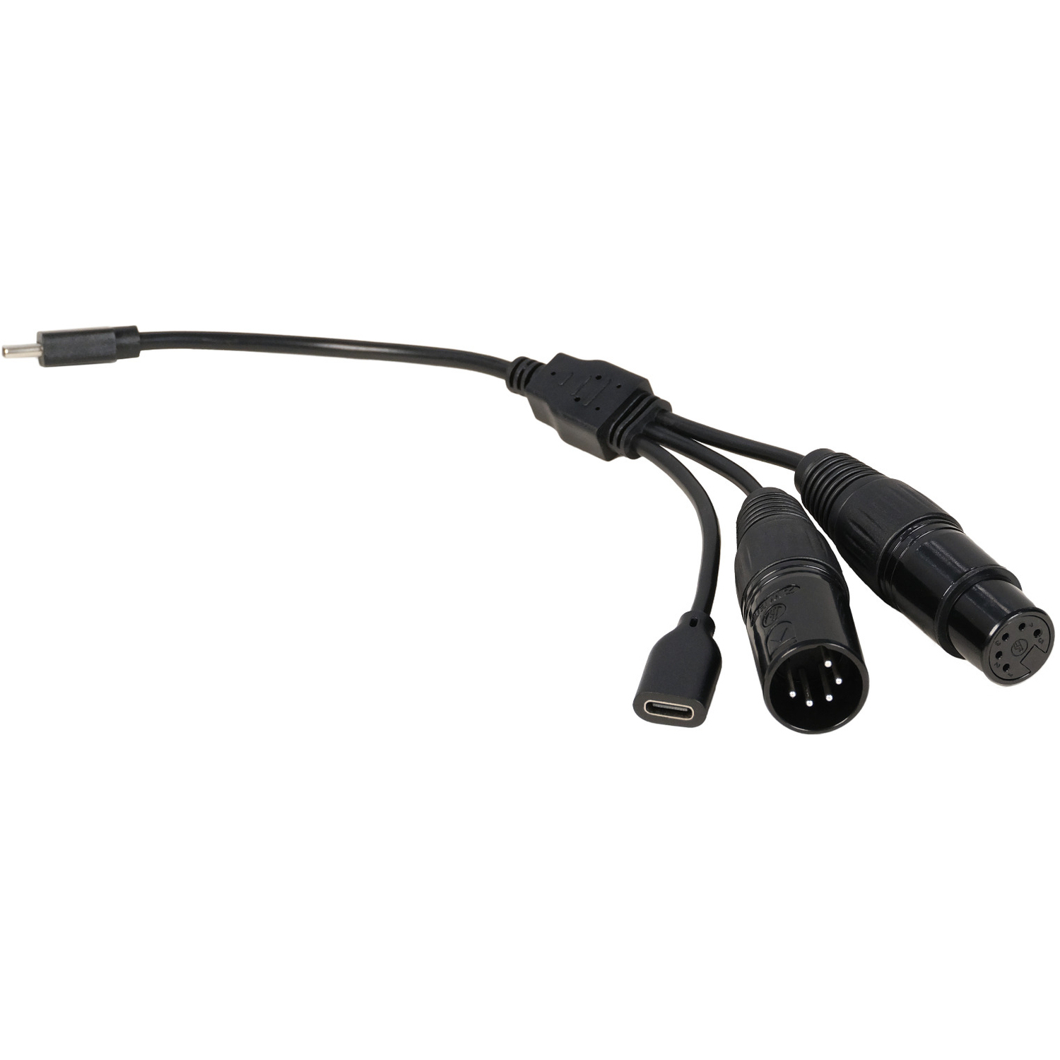 Nanlite DMX-Splitterkabel CB-DMX-USBC-1/3 II