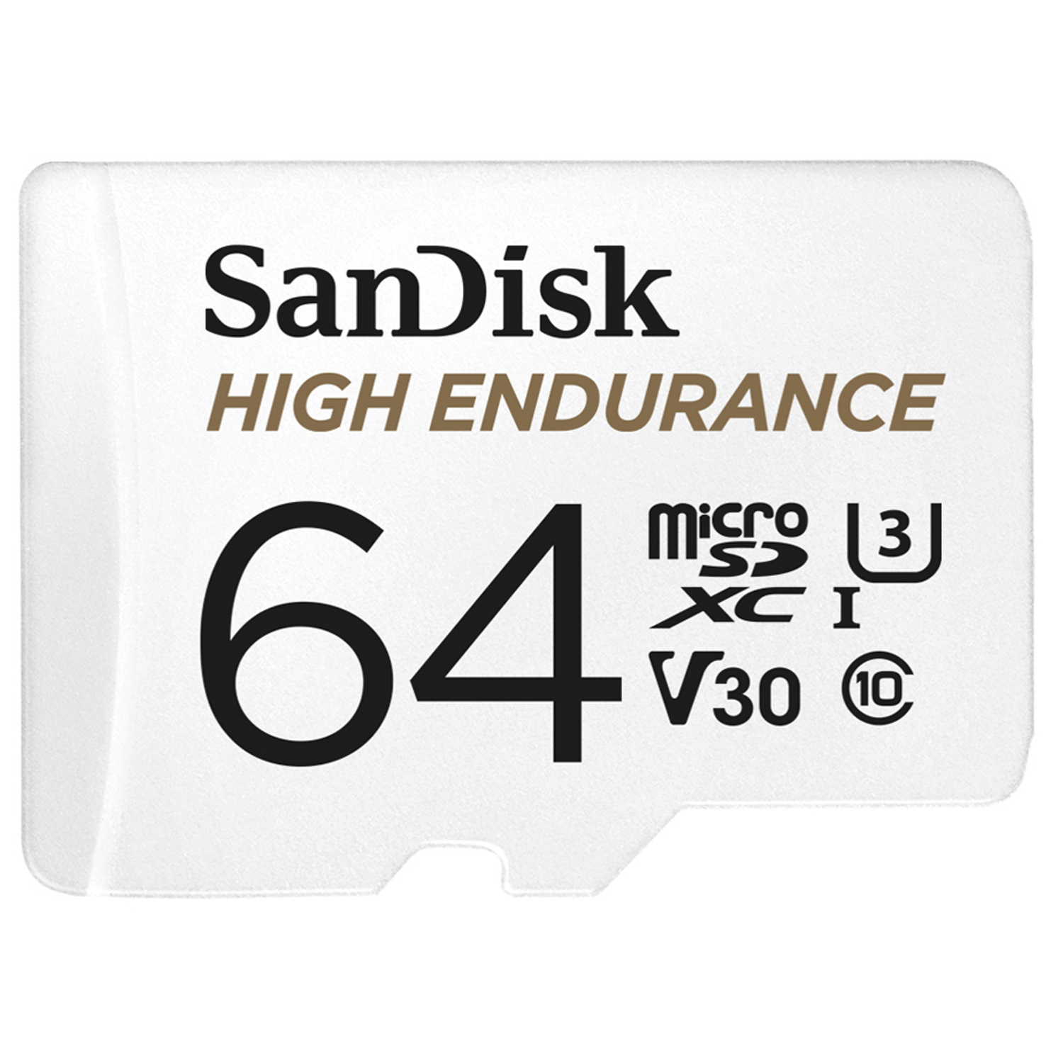 SanDisk High Endurance 64GB microSDXC UHS-I V30 mit SD-Adapter