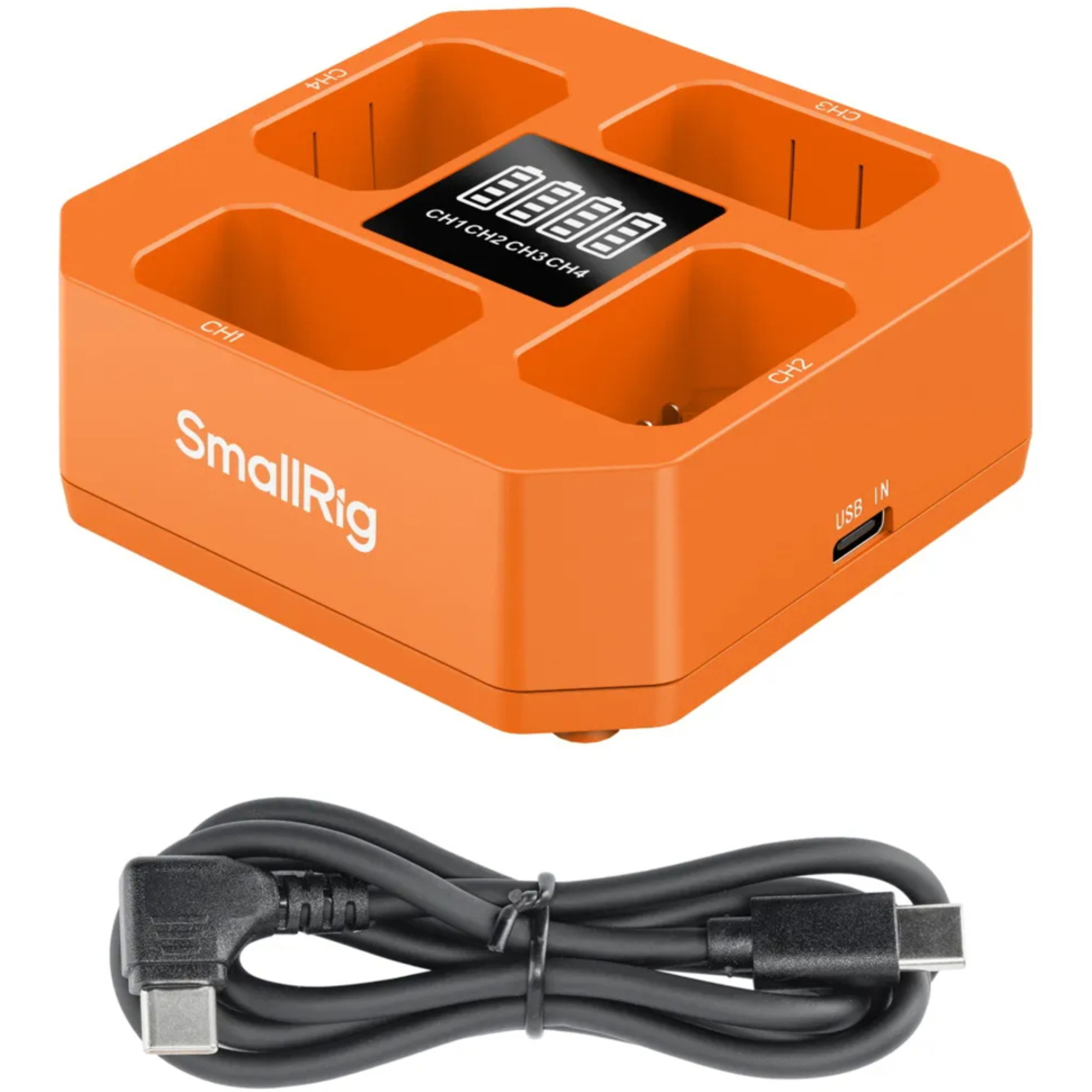 SmallRig Vierkanal-Ladegerät 5749 für NP-FW50