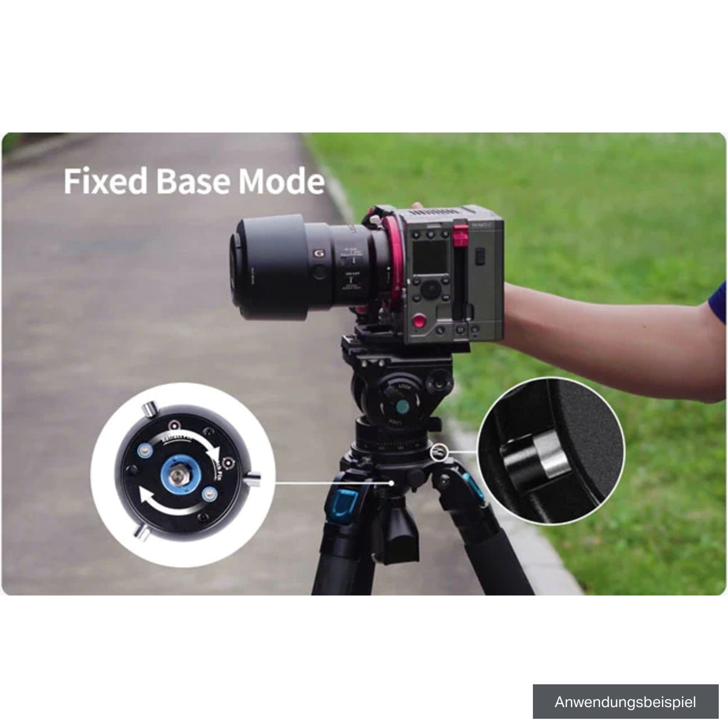 SIRUI AR-3204 Explorer 2in1 Dreibeinstativ Carbon mit 15° Nivelierbasis