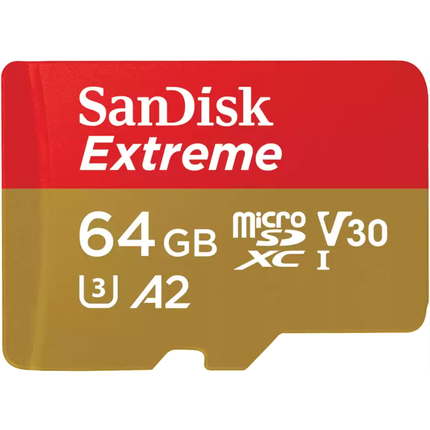 SanDisk Extreme 64GB microSDXC UHS-I V30 mit SD-Adapter