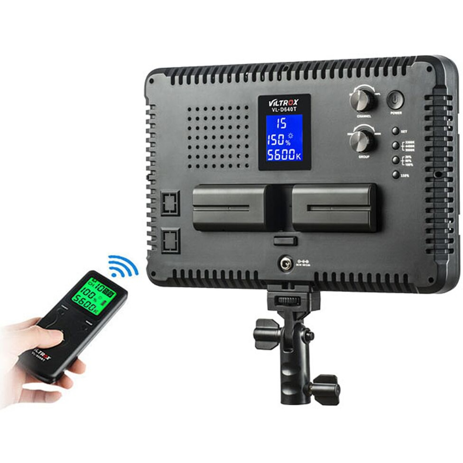 Viltrox VL-D640T LED-Licht Triple Kit