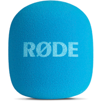 Rode Handadapter Interview Go blau
