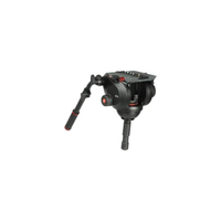 Manfrotto Pro Fluid Video-Neiger mit 100mm Halbkugel und 509PLONG + 545GBK Stativ Set