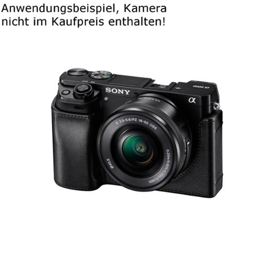 Sony LCS-EBE Gehäusetasche Leder schwarz