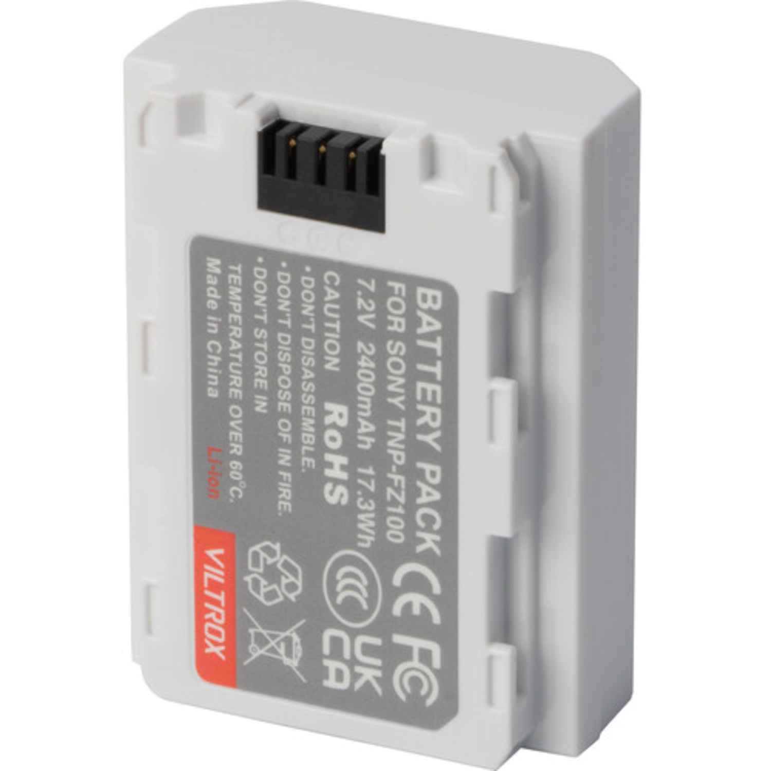 Viltrox Akku NP-FZ100 Typ-C 2400mAh