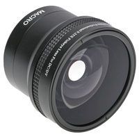 Walimex Fish-Eye Vorsatzobjektiv und Makrovorsatz Adapter gebraucht