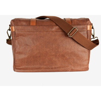 Bronkey Roma Camera Bag Waxed Canvas Coffee