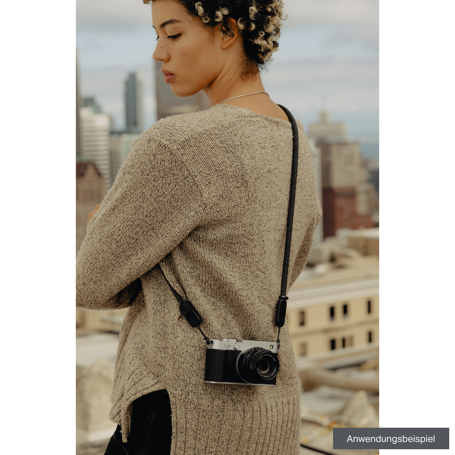 Peak Design Kameragurt Form Rope kurz schwarz