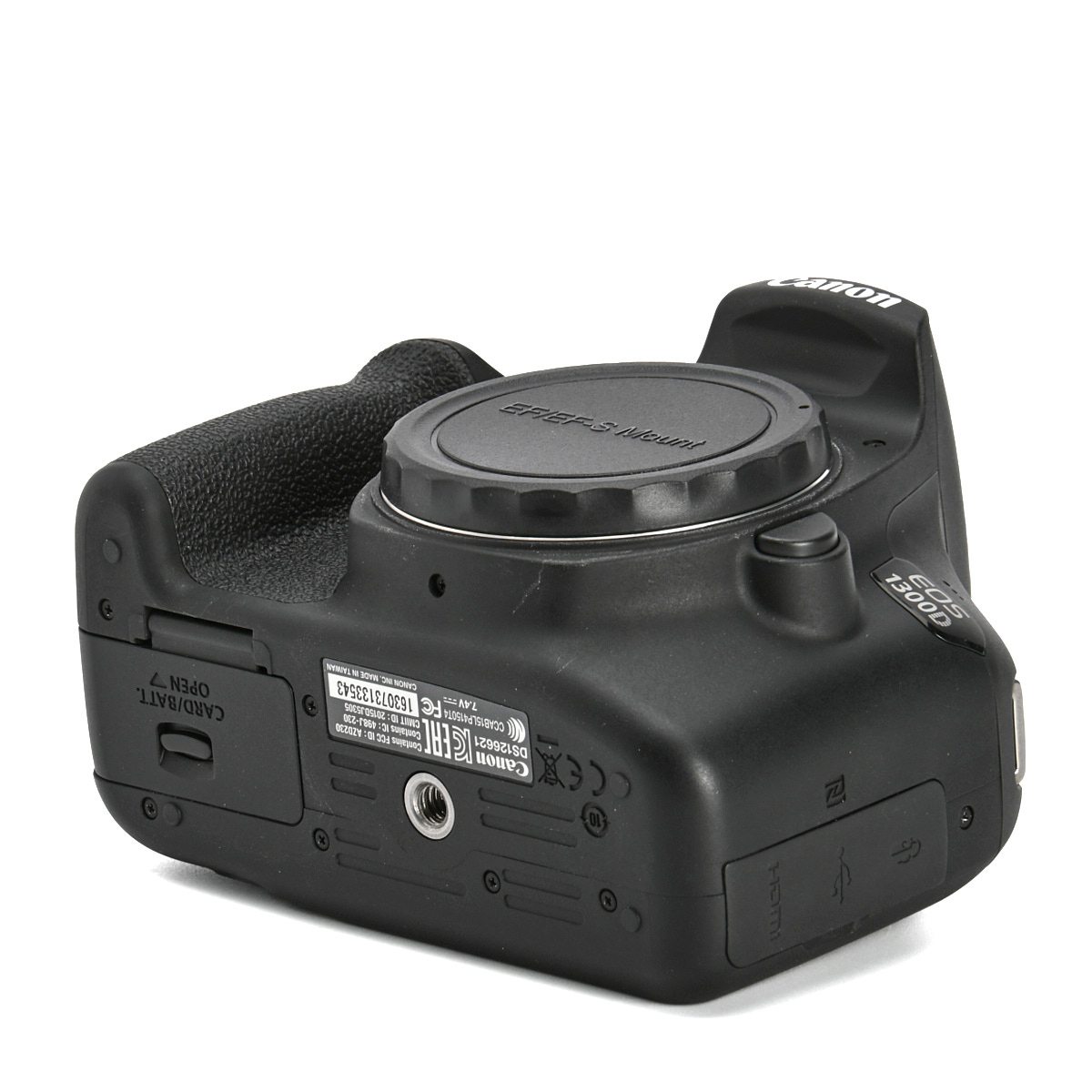 Canon EOS 1300D schwarz gebraucht