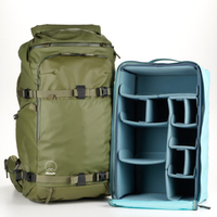 Shimonda Fotorucksack Action X70 HD mit DV Core Unit XL grün