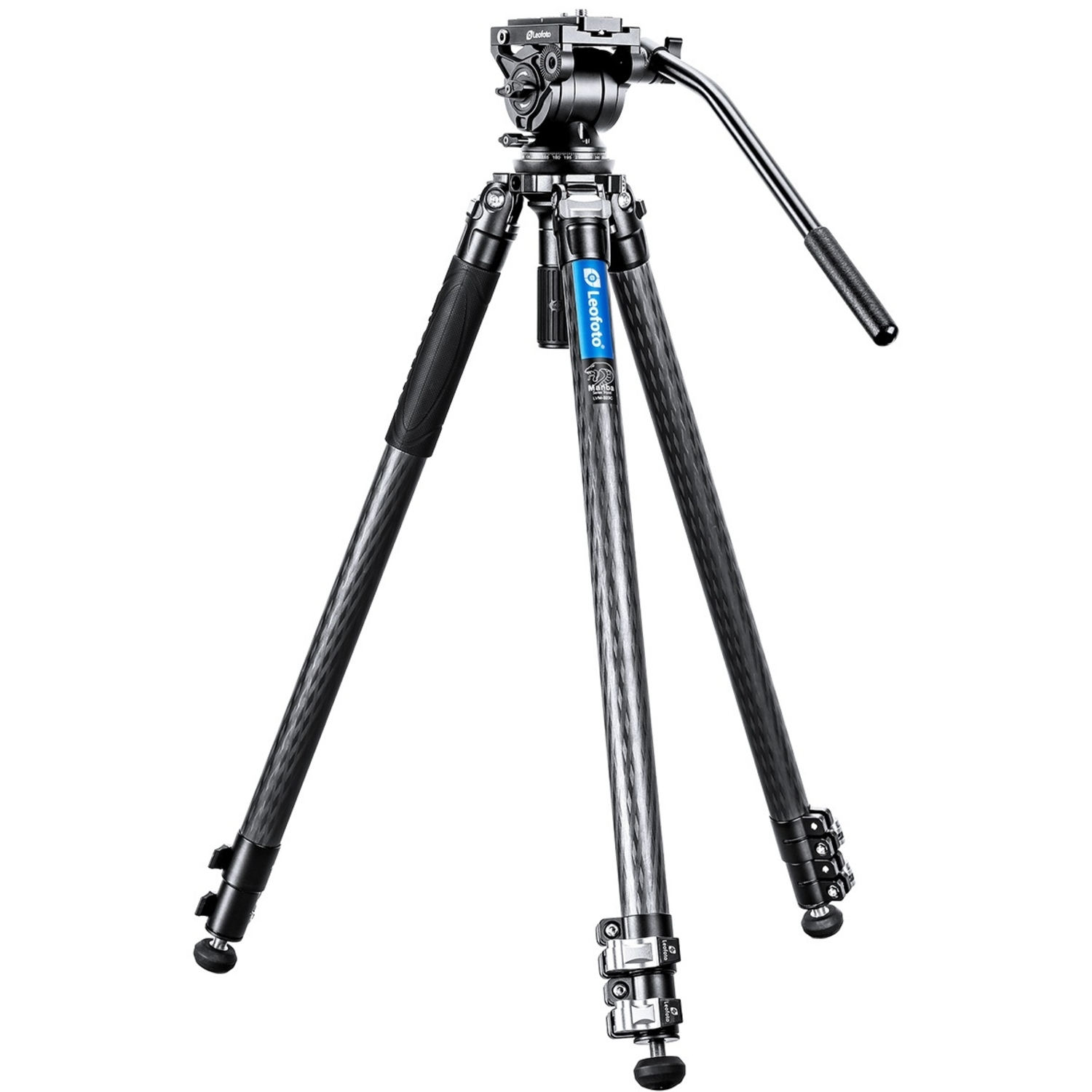 Leofoto Carbon-Dreibeinstativ LVM-323C+BV-10