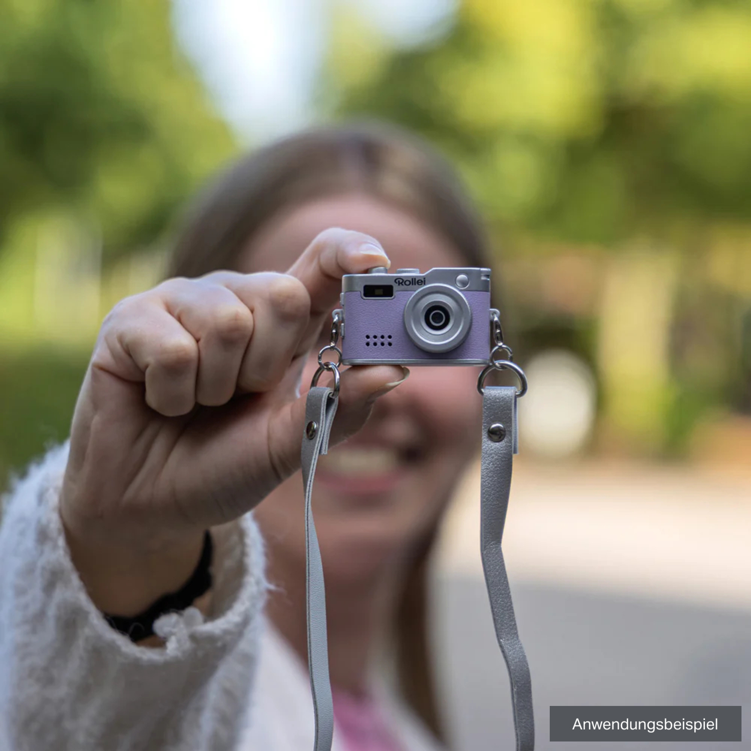 Rollei Mini-Digitalkamera lila