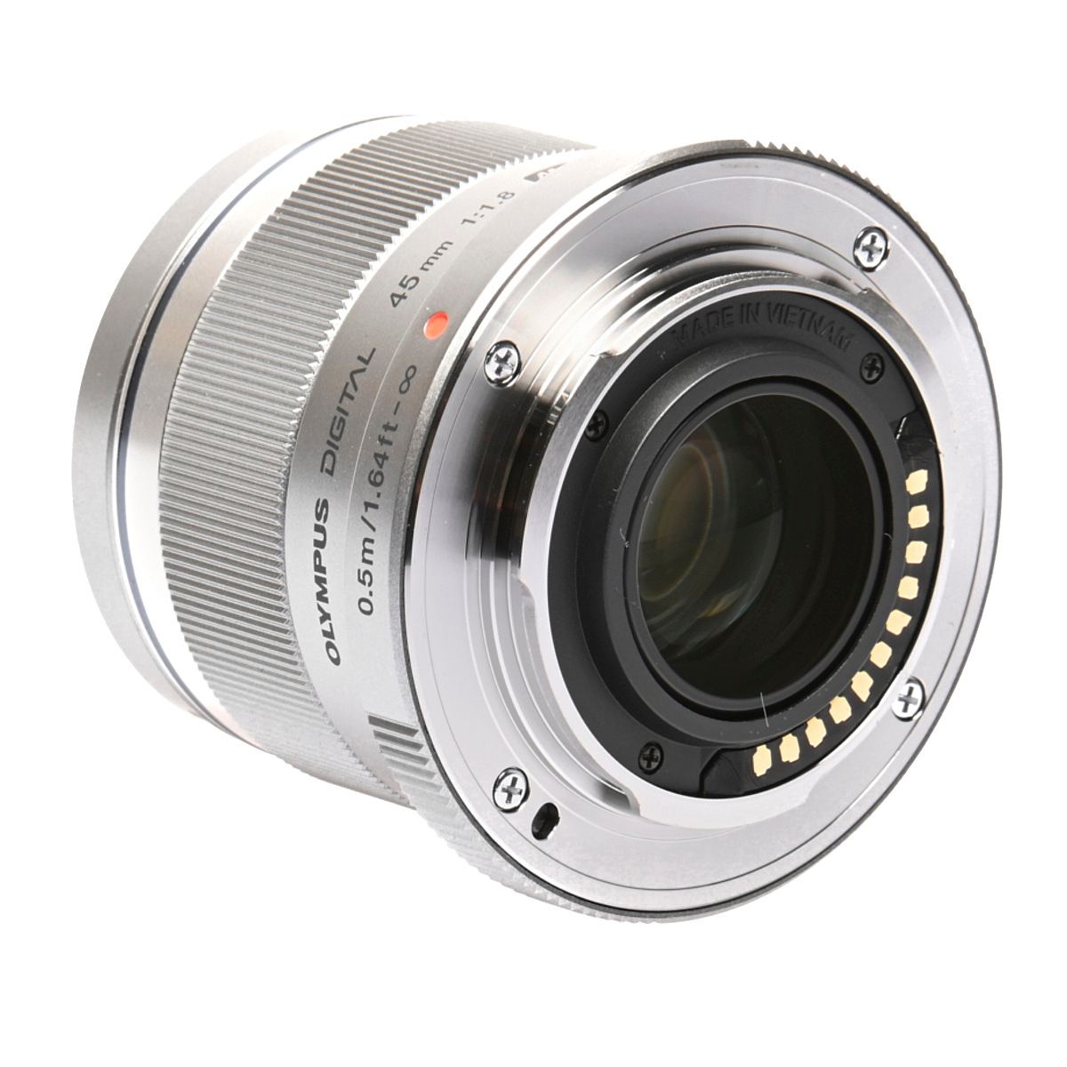 OM System M.Zuiko Digital 45mm F1.8 silber gebraucht