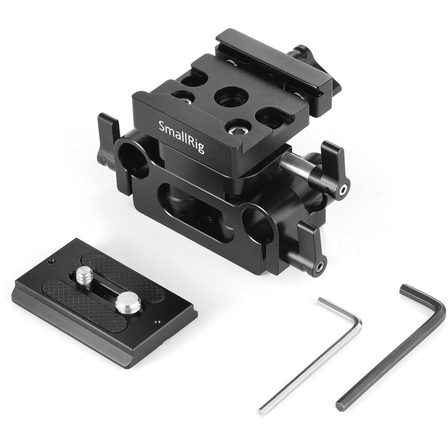 SmallRig Universale Bodenplatte mit 15mm Rod Support-System
