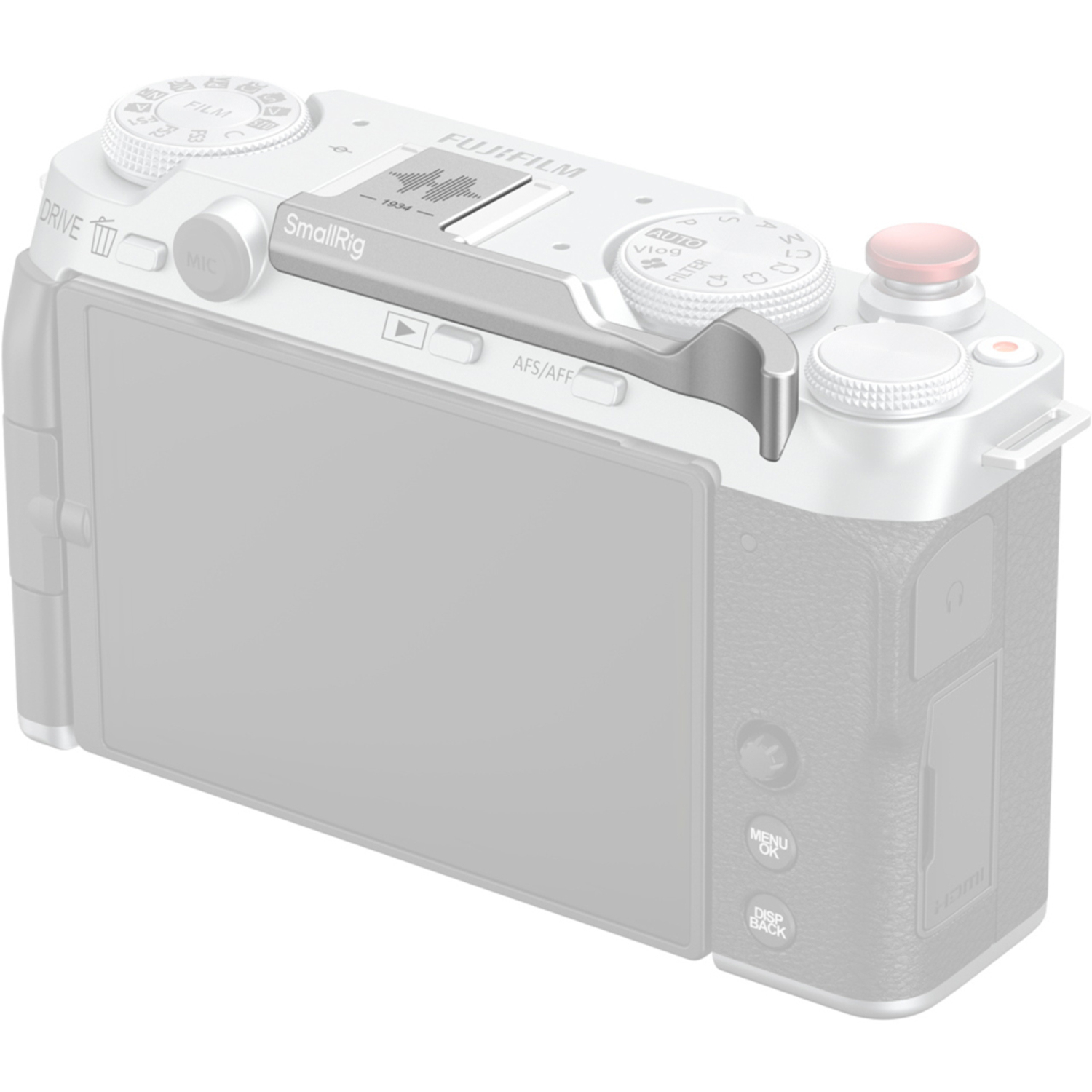 SmallRig Daumengriff 4877 silber für Fujifilm X-M5