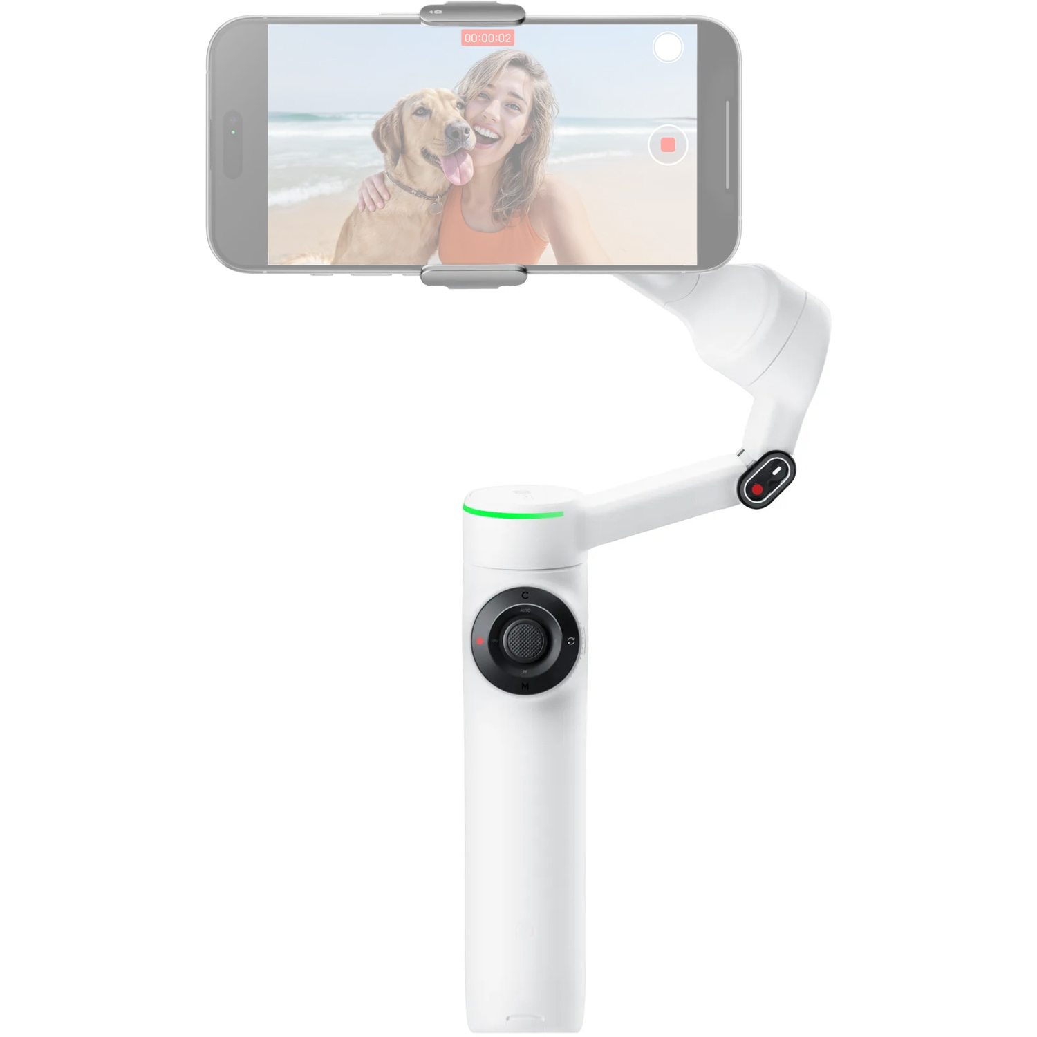 Insta360 Flow 2 Pro schneeweiß