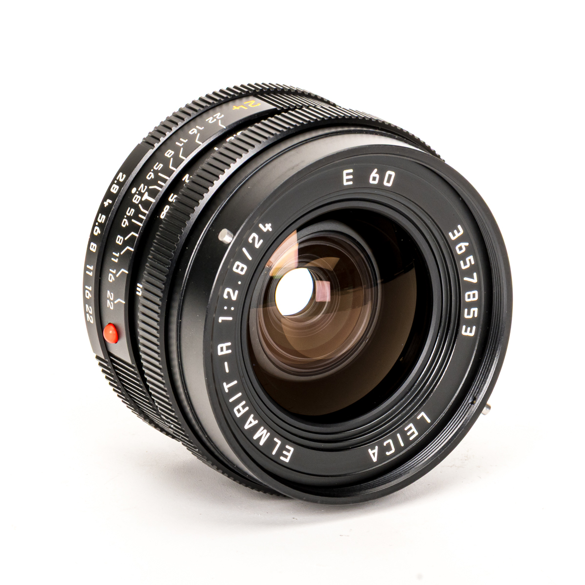 Leica Elmarit-R 24mm F2.8 E60 R only Schwarz