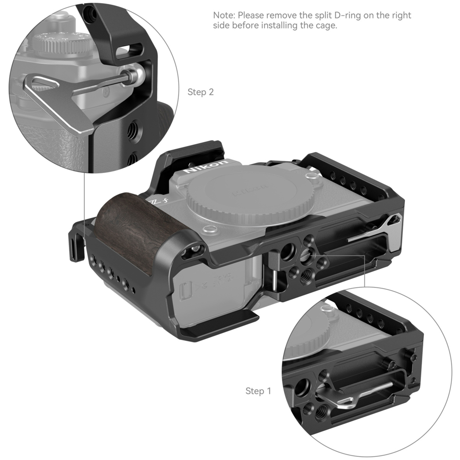 SmallRig 4261 Cage für Nikon Z f