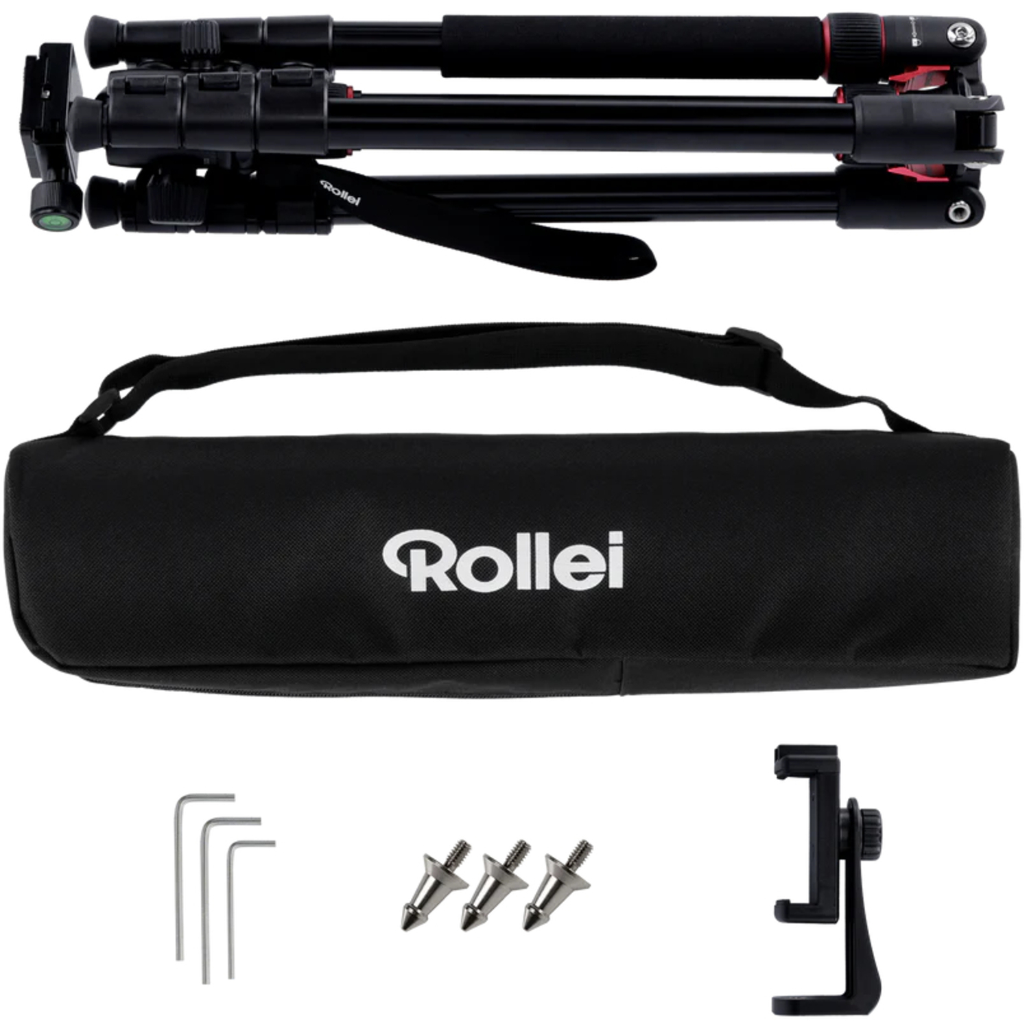 Rollei Stativ Compact Traveler No. 2 Aluminium