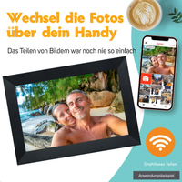 Pora&Co Digitaler Bilderrahmen WF-105T-T 10" schwarz